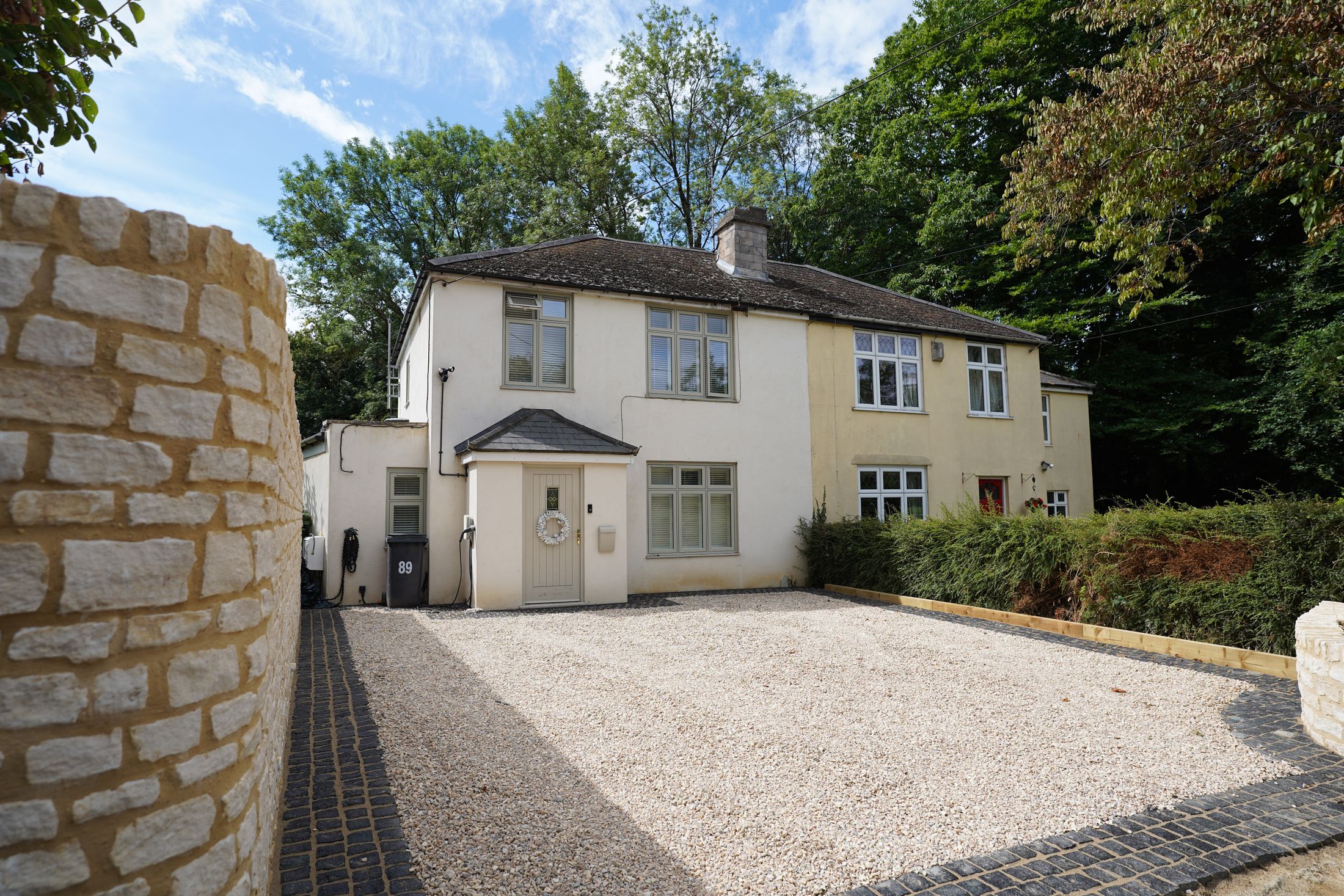 Completed rear extension by Apex Construction in Trowbridge, Wiltshire